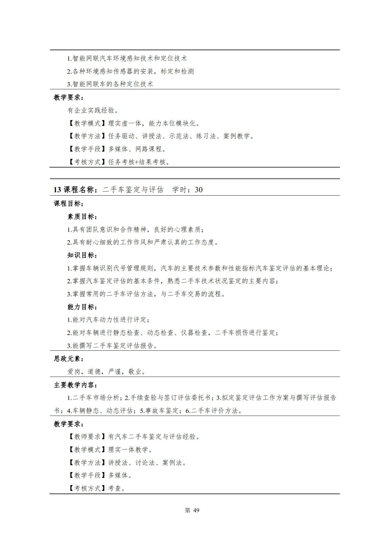 569vip威尼斯游戏2022级新能源汽车技术专业人才培养方案(V5)_51.jpg